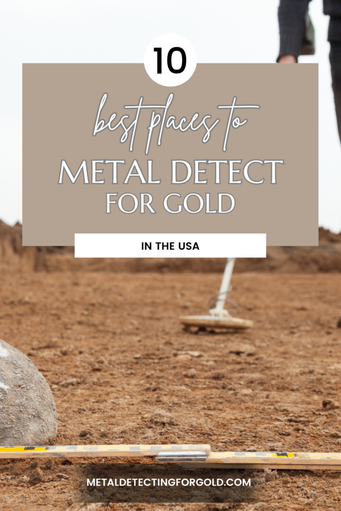 Blog graphic pin containing a metal detector and the title of the post